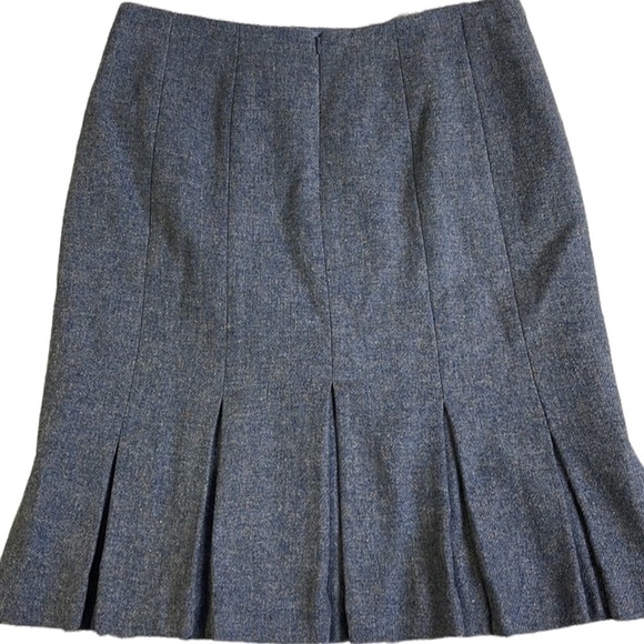 Talbots Gray Mermaid Skirt Size 10 Petite - Picture 1 of 6